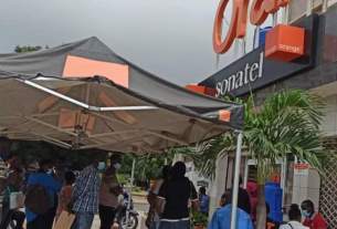 Photo Devanture bureau Orange Jet d'Eau Dakar