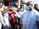 Khalifa Sall et Barthélemy Dias dans les rues de Ouakam.