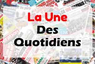 Une des quotidiens nationaux