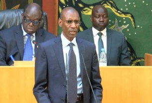 Abdoulaye daouda Diallo à l'assemblée natioanale