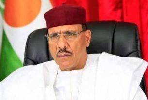 Président nigérien Mohamed Bazoum.