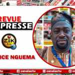 Revue de presse Zik Fm avec Fabrice Nguema.