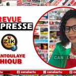 Revue de presse Zik Fm avec Mantoulaye Thioub NDOYE