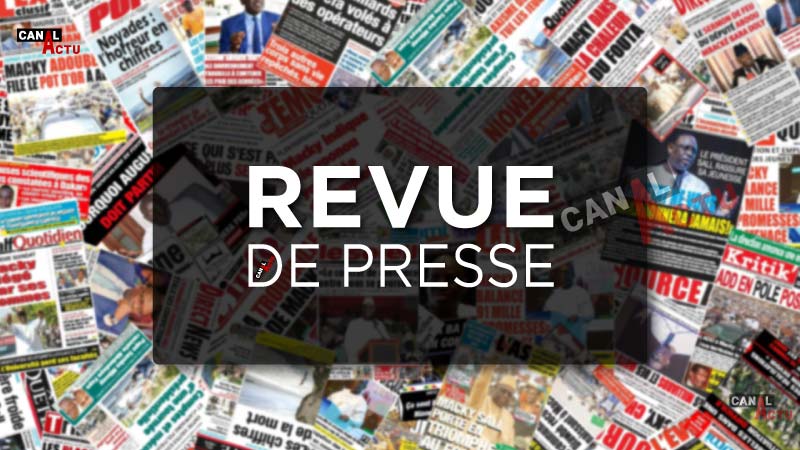 Revue de la presse sénégalaise